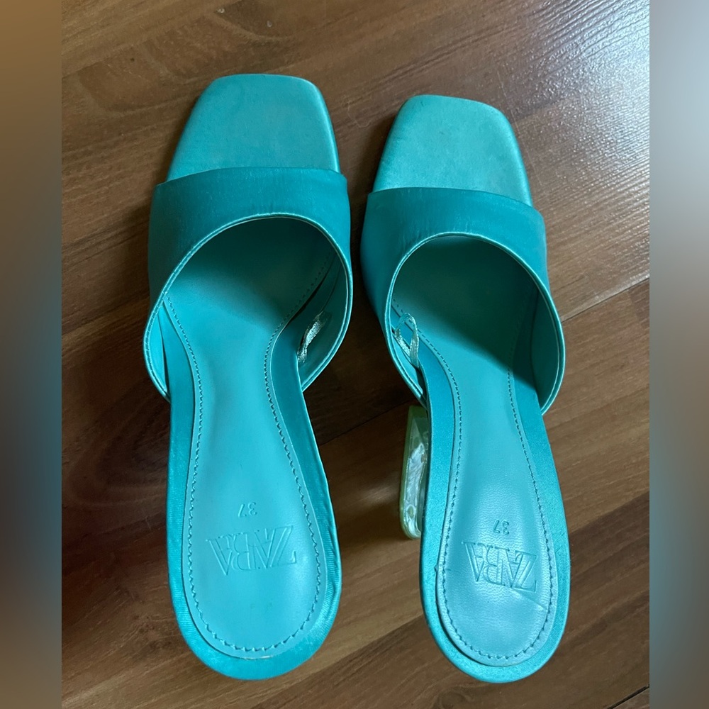Zara clear Heels